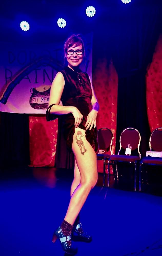 Susan Sanford Blades got a tattoo of her book cover.