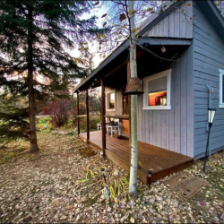 Secret Sanctuary Tiny Cabin Home - Photo Courtesy Jenna Chernuke