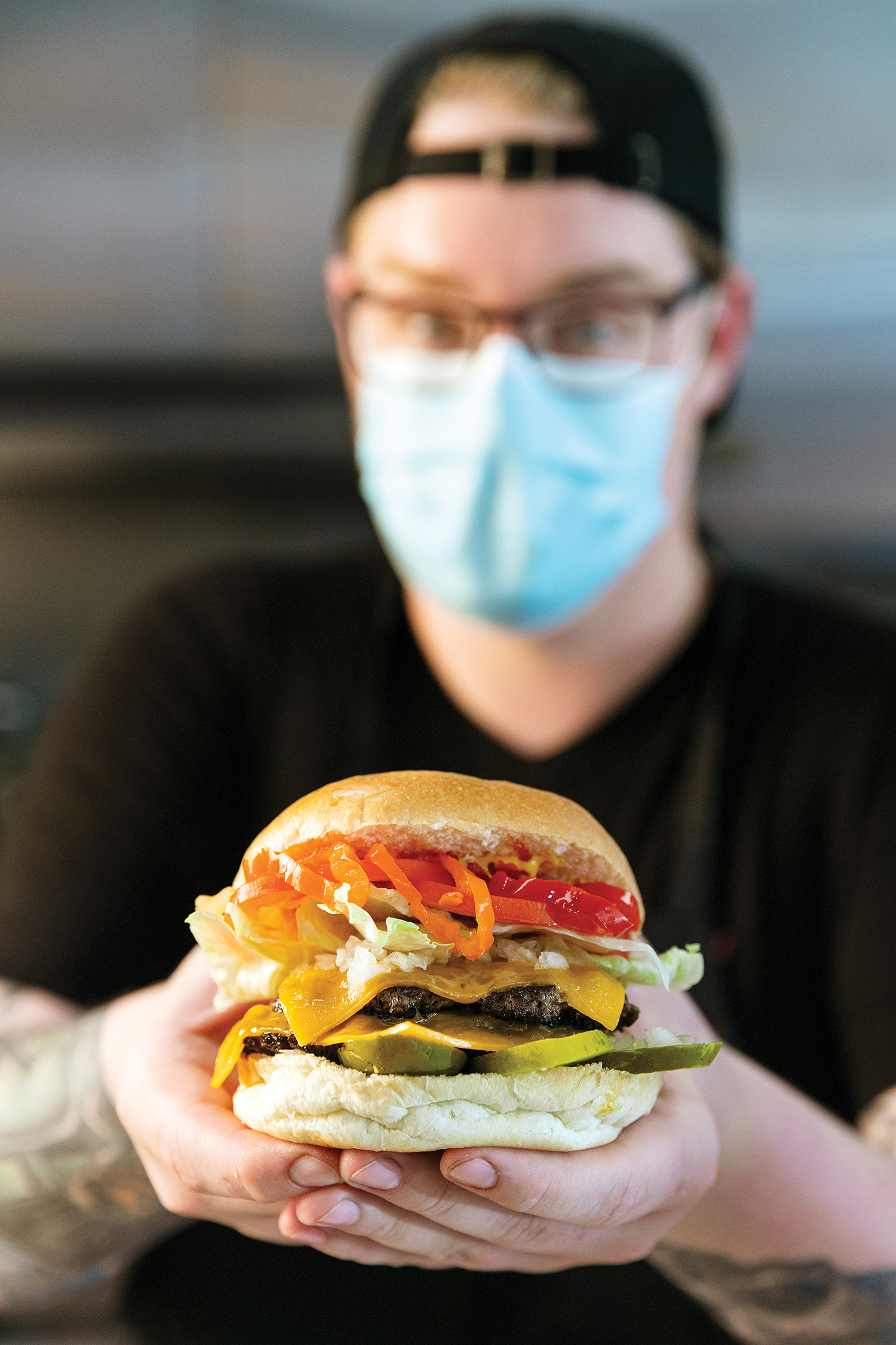 Burger at Shack a Patate