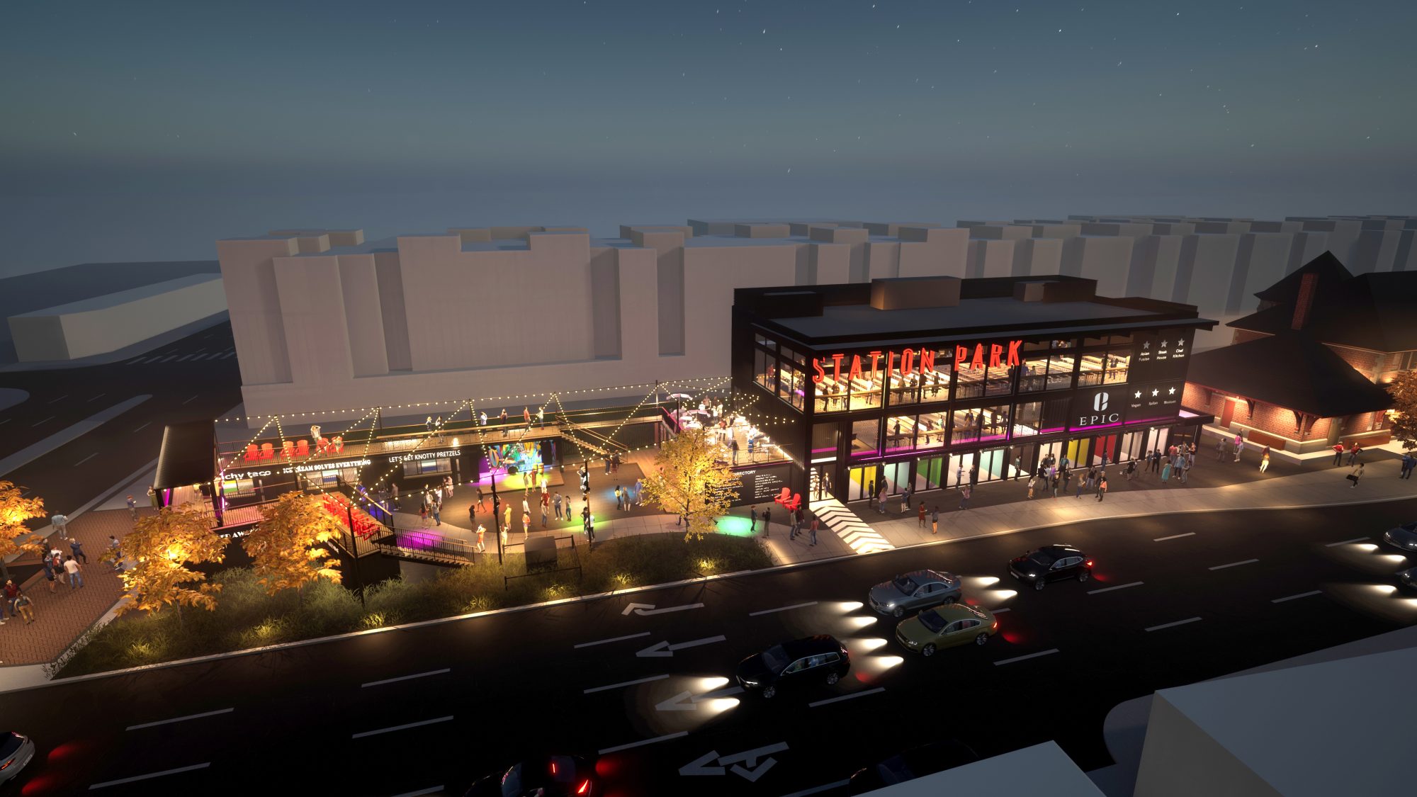 Station Park x EPIC Logo