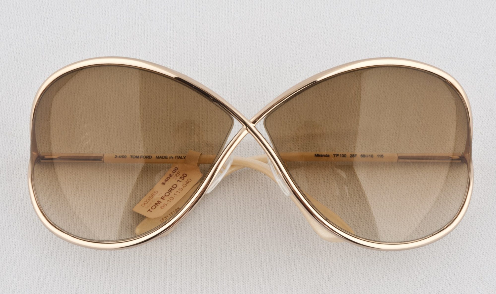 Women's Model 130 Tom Ford sunglasses, $408, from Eye to Eye Optometry (9678 142 St., 780-423-2113).