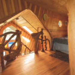 Treehouse bedroom
