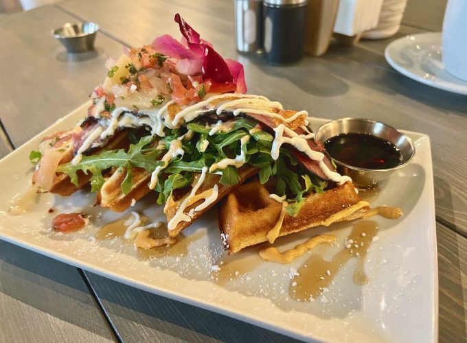 Big-Time Brunch: Yuca Waffles at Tropical Sweets