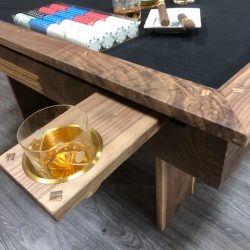High Roller/High Stakes Gaming Table with drink