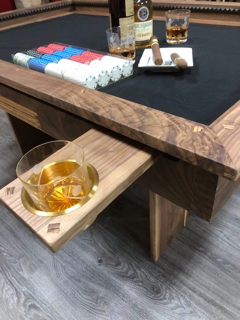 High Roller/High Stakes Gaming Table with drink