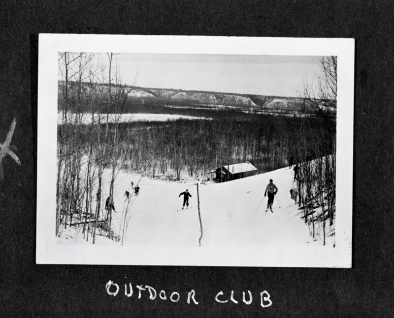 Varsity Ski Hill 1941, A.C. Walsh Fonds, University of Alberta Archives