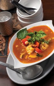 Get your winter warm-up with the Tom Yum soup