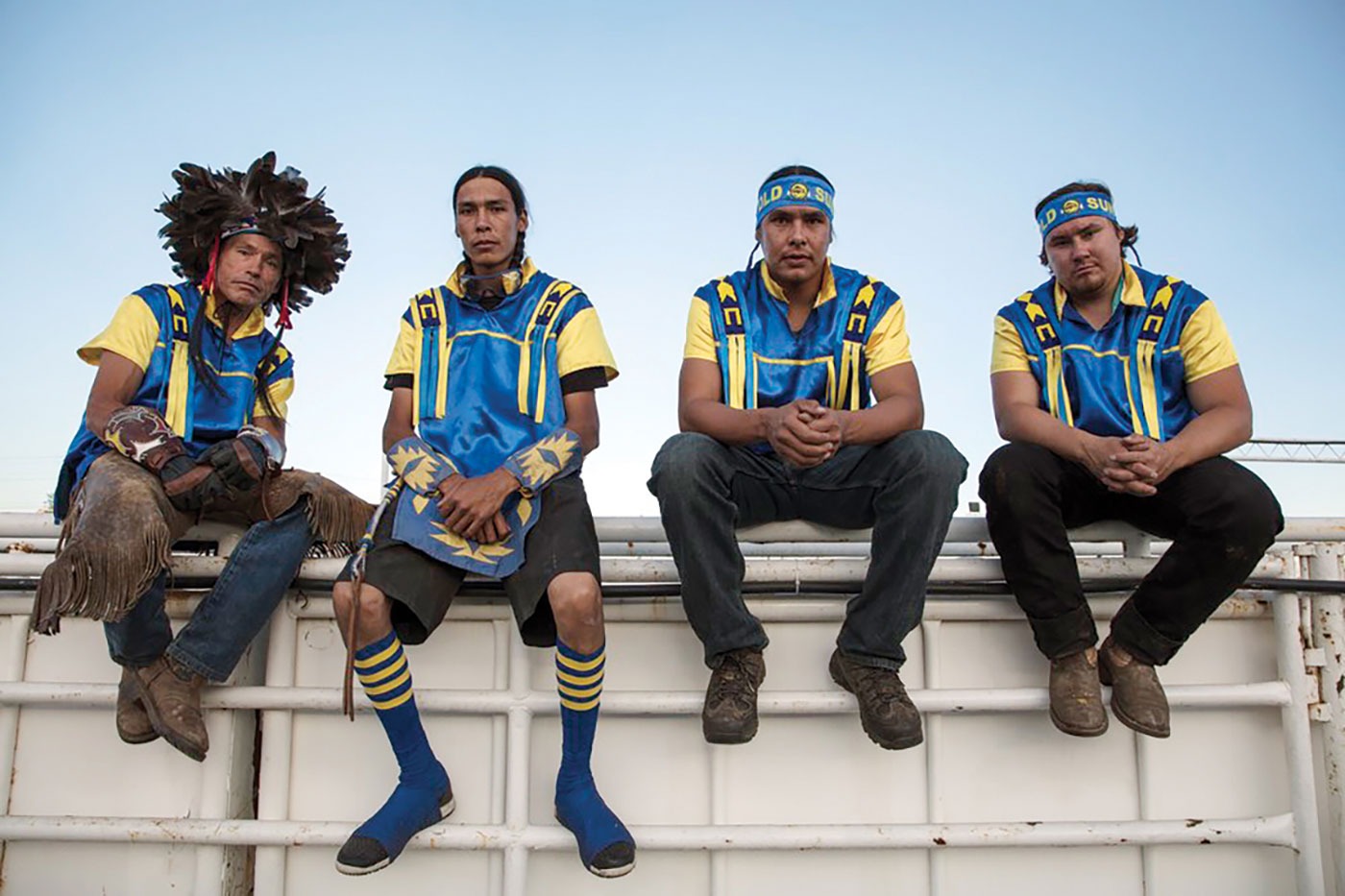 Indian Relay racers from Lazarowich's award-winning film, Fast Horse.