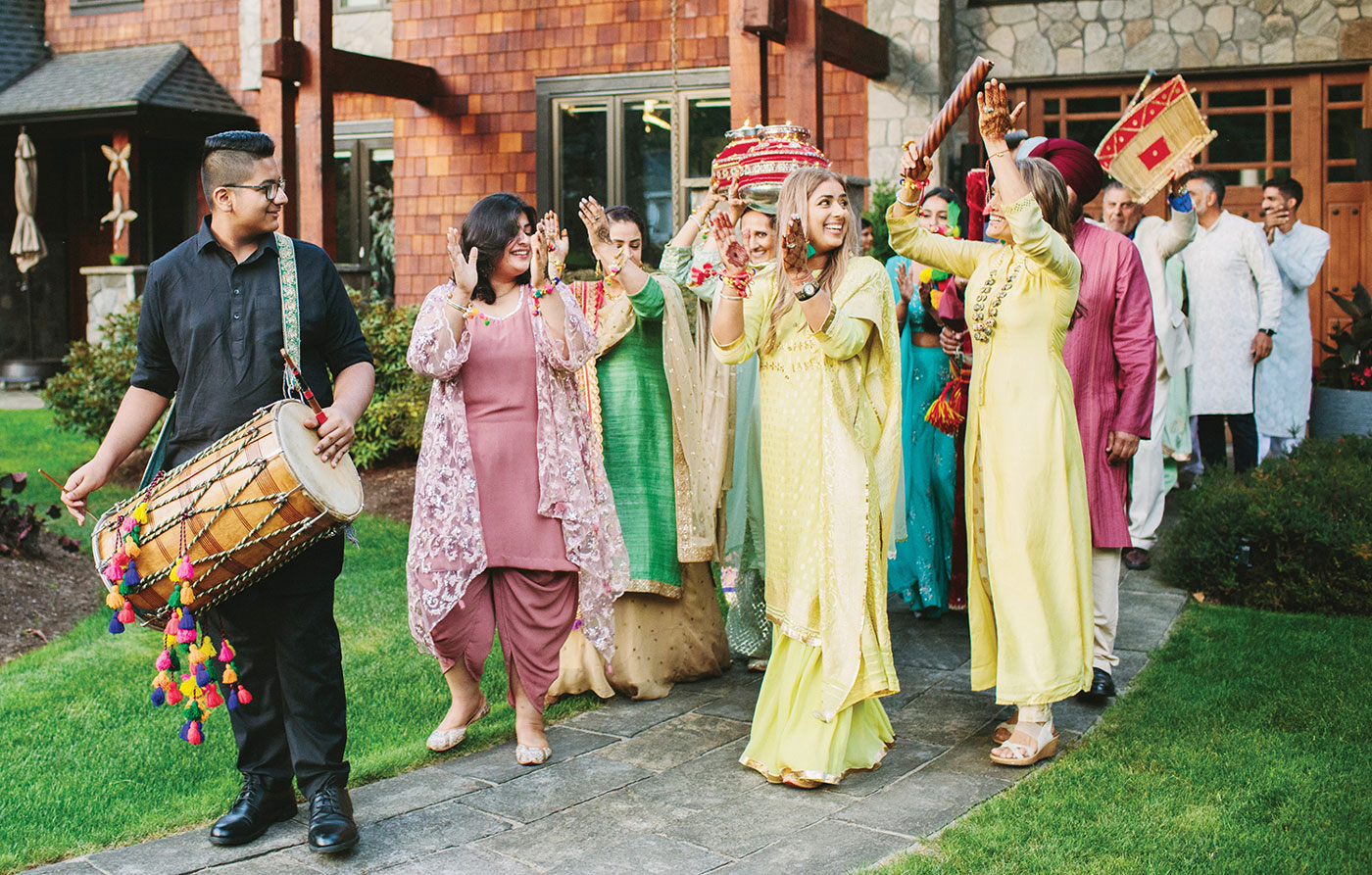 Imran and Chelsey Gill’s Traditional Punjabi Ceremony and Western