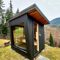Wedge Mount sauna