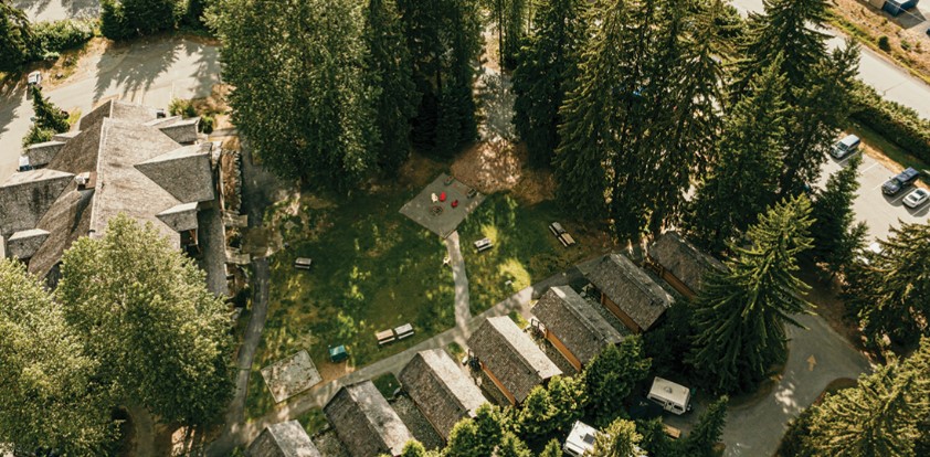 Whistler cabins camping