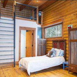 Whitefish bedroom loft