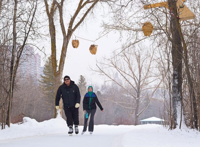 The Victoria Park IceWay is Edmonton’s Most Enchanting Skating Trail