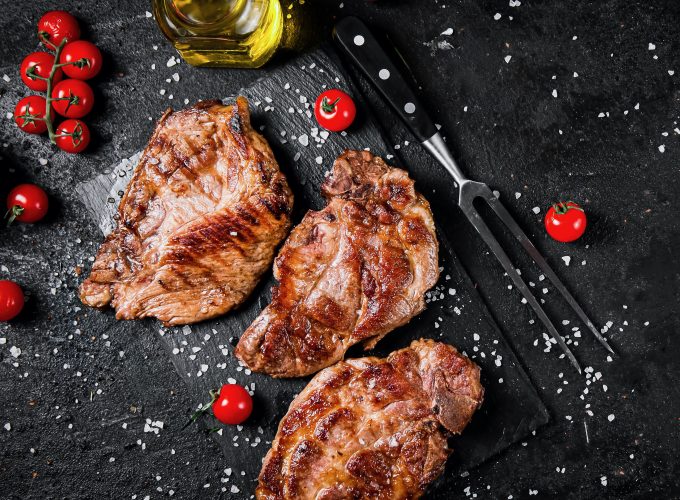 Grilled Pork Steaks with a Vietnamese Twist