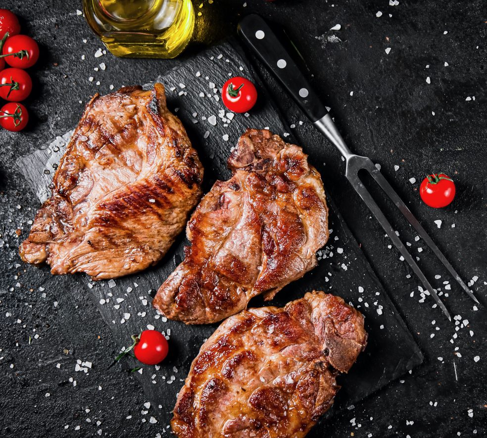 Grilled Pork Steaks with a Vietnamese Twist