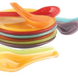 Who would bring glass spoons ($2 each) and plates ($3) to a picnic? You would, because they come in such fun colours. Find them at Zocalo Gallery Inc. (10826 95 St., 780-428-0754)