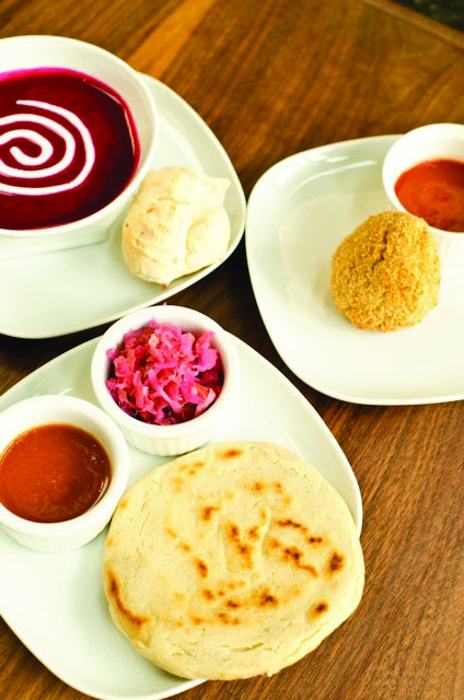 Pupusas from Transcend