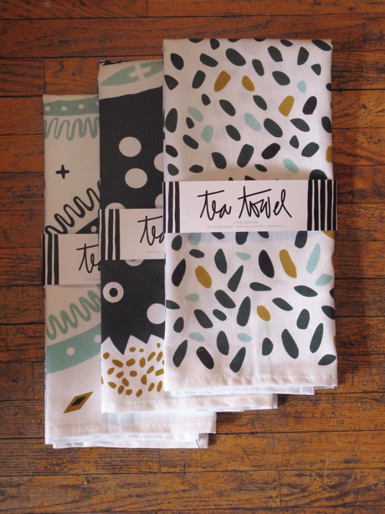 Tea towels by Victoria Wiercinski