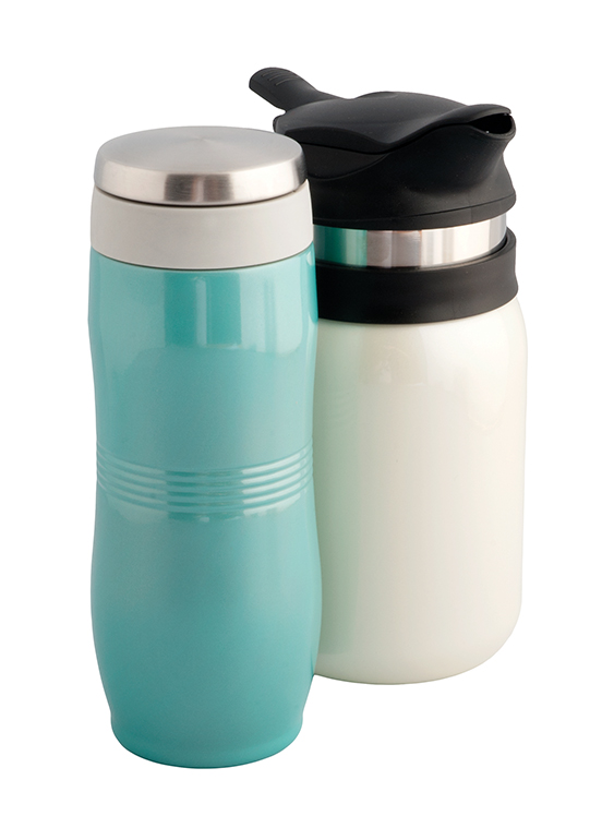 Java Thé insulated bottle with infuser, $29.95, and6. Majestica vacuum coffee and tea maker, $44.50, fromTea Desire (10200 102 Ave., 780-429-0321)