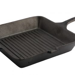 Old Mountain grill pan square, $43, from Zenari's. (10180 101 St., 780-423-5409)