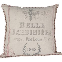 Linen bee pillow, $45, from C C on Whyte. (5040 104A St., 780-432-1785)