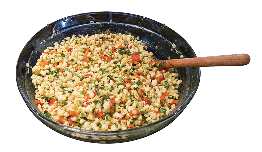 Corn and Jalapeño Pepper Salsa