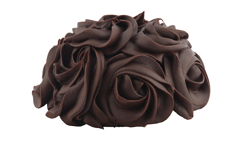 Chocolate fleur cake, $8, from Dauphine Bakery and Bistro.