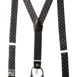  Dion suspenders, $129, from Derks.