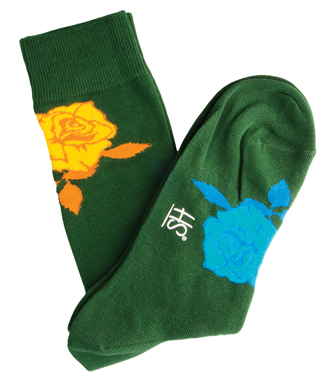 Happy Socks, $13, from Henry Singer. (8882 170 St., 780-444-3444)
