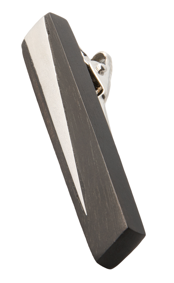 . Vitality tie clip, $59, from Derks.