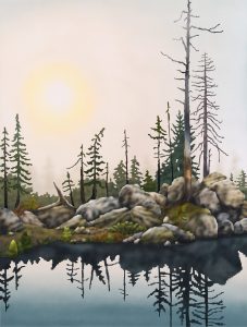 peterrobertsongallery-gavin-lynch-sunset-on-the-taiga-2025