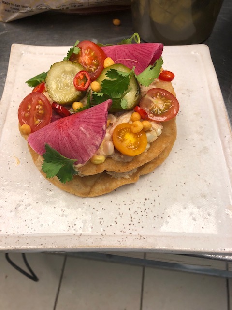 Crab Tostada Salad