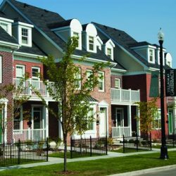 Townhomes in Griesbach.