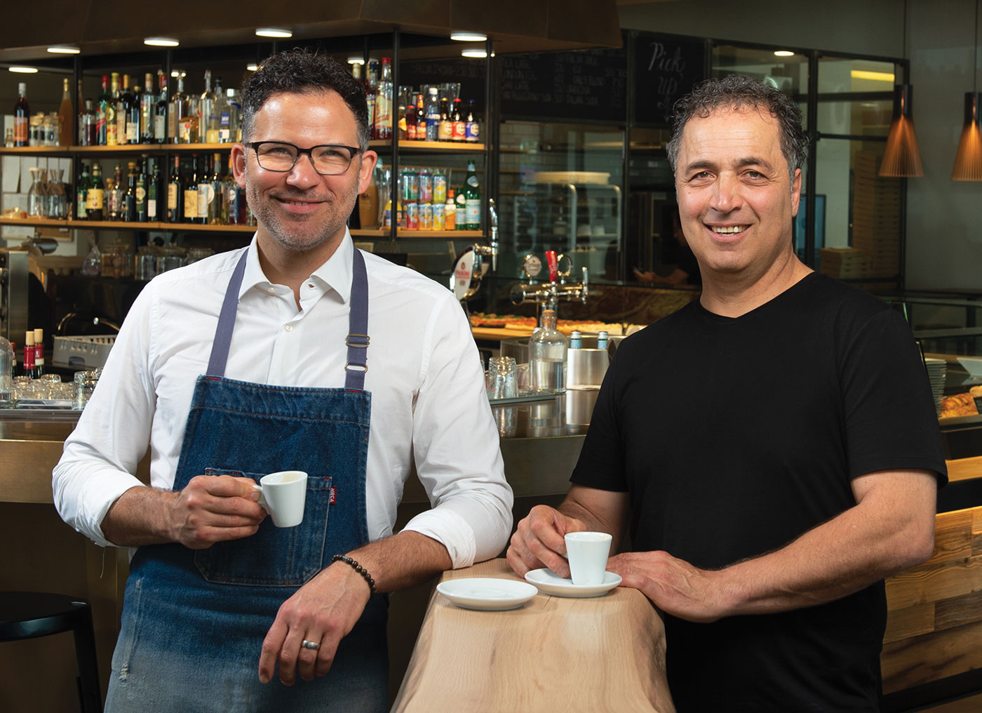 Owners Antonio Bilotta and Frank Imbrogno. 